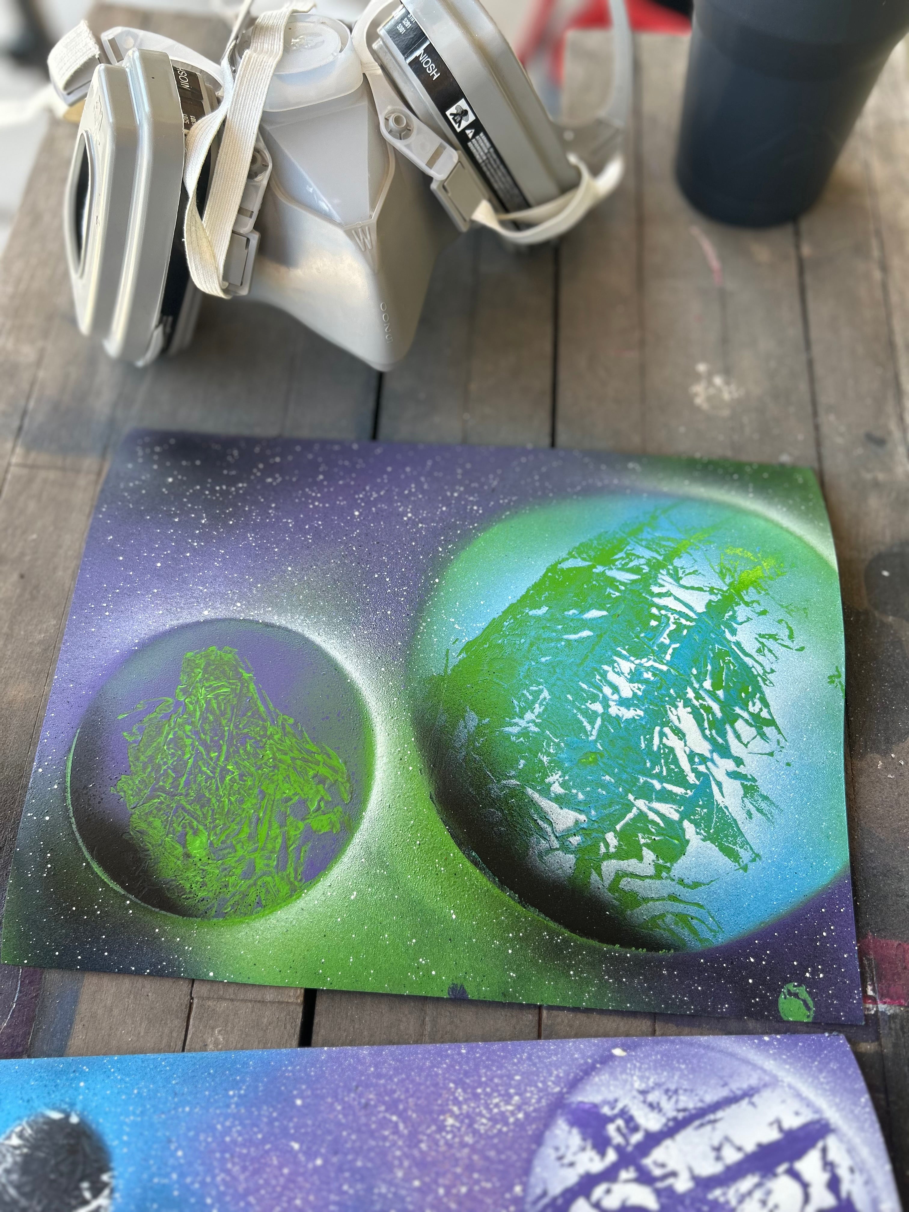 Astropaints Green Print