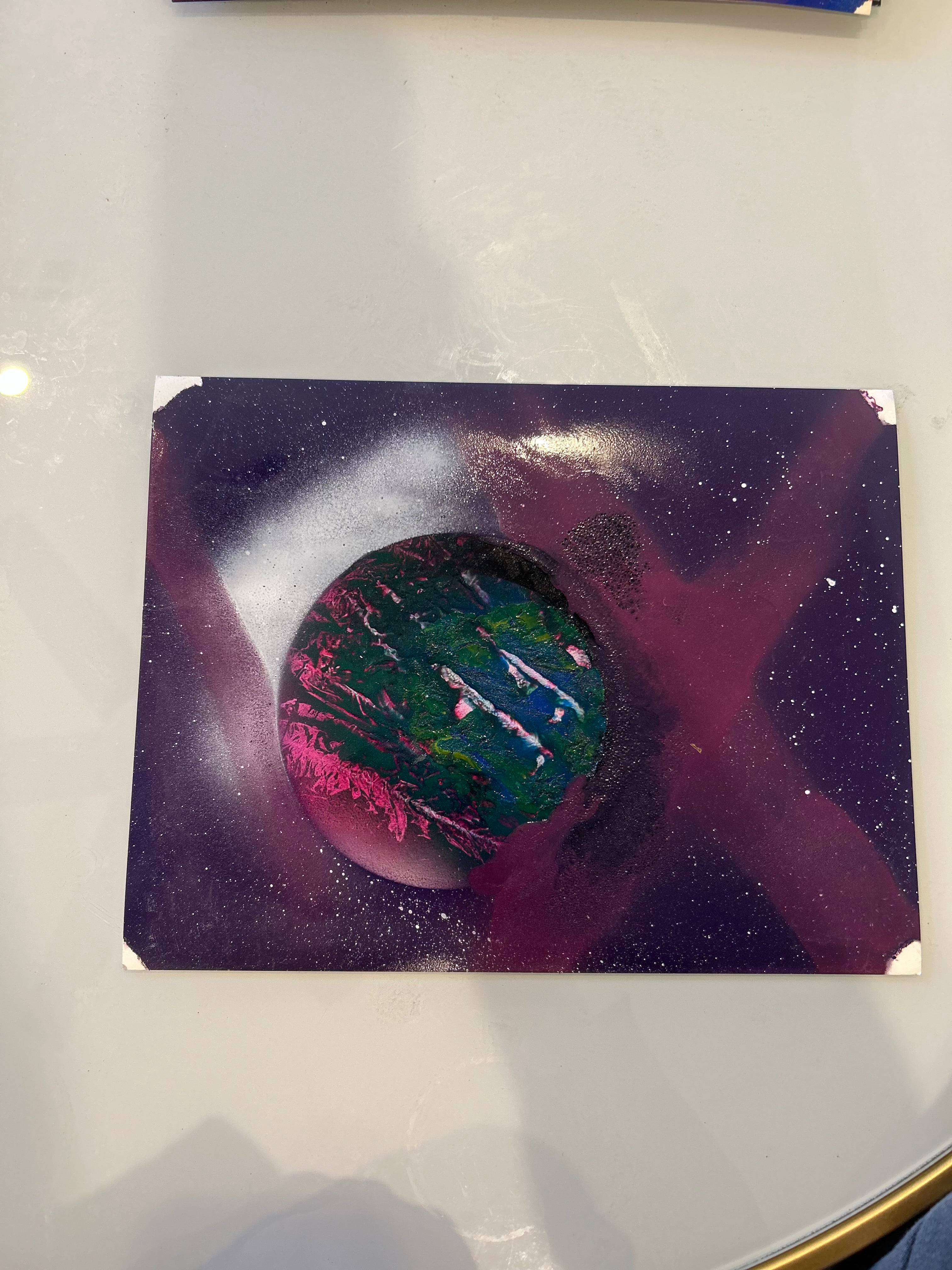 Astropaints Pruple Print