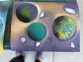 Astropaints Gold & Purple Print