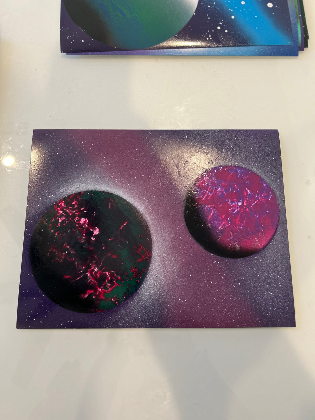 Astropaints Pruple Print