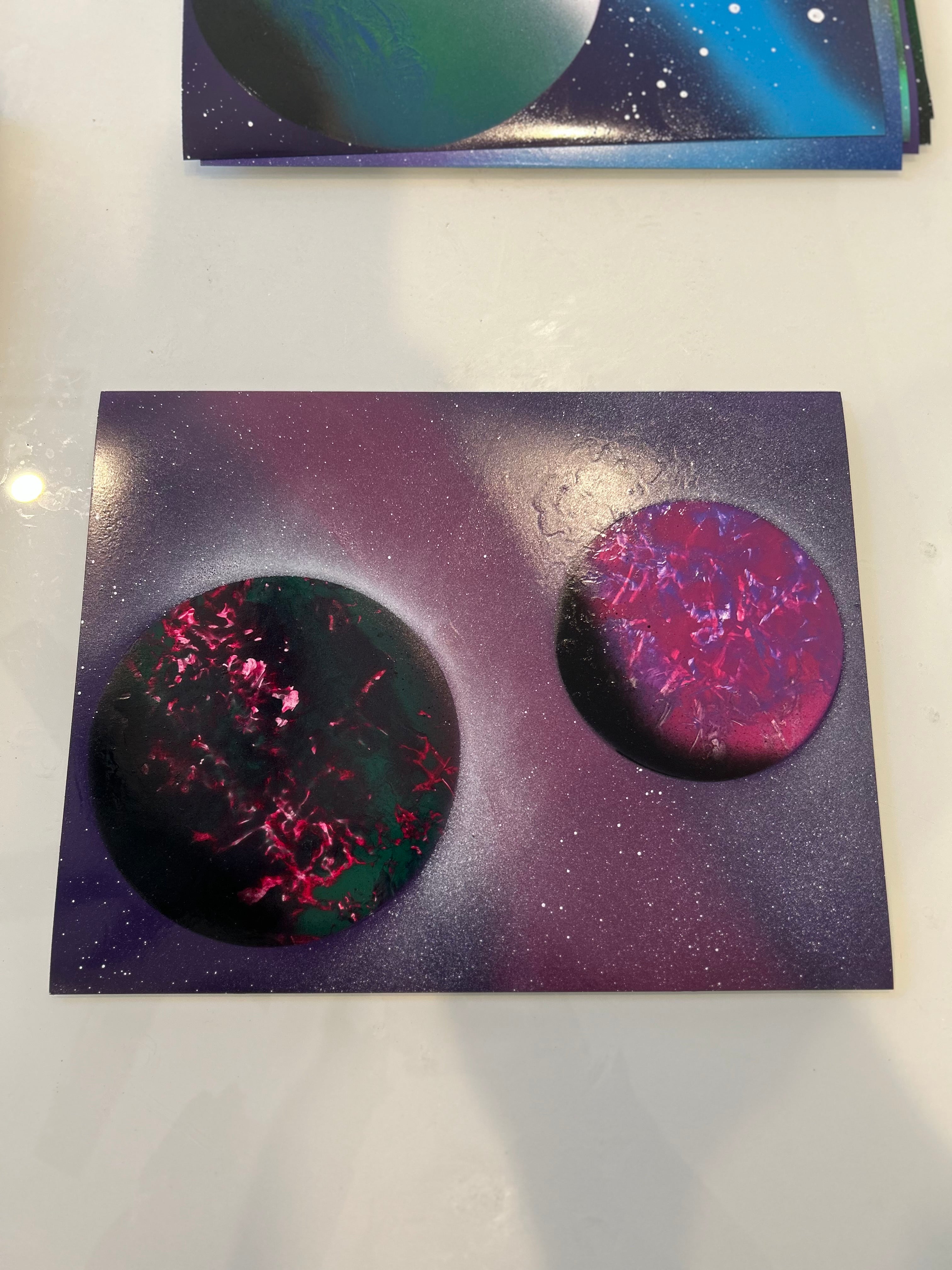 Astropaints Pruple Print