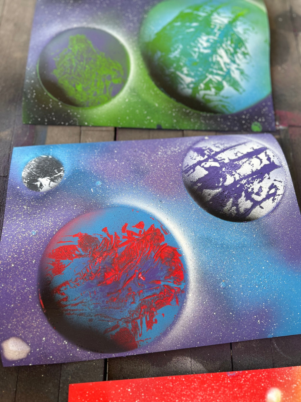 Astropaints Pruple Print