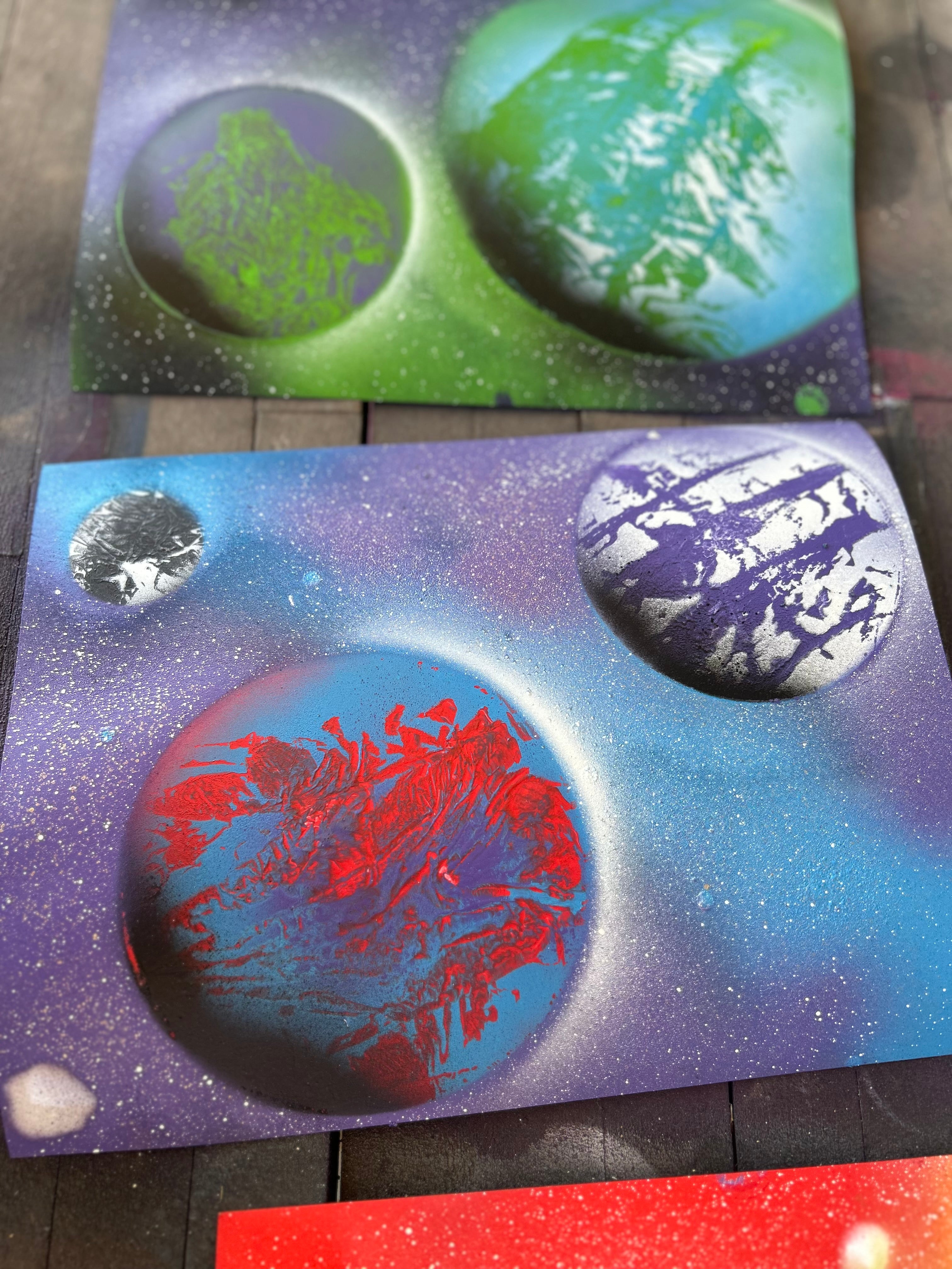 Astropaints Pruple Print